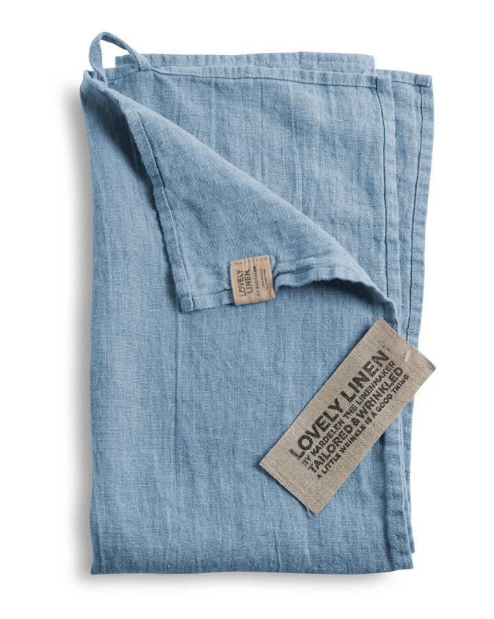 Lovely Linen Geschirrtuch Dusty Blue