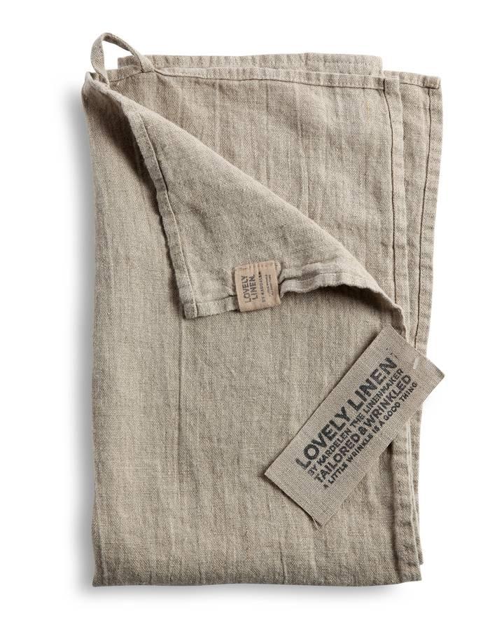 Lovely Linen Geschirrtuch natural beige