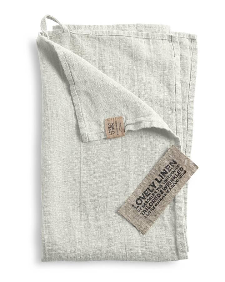 Lovely Linen Geschirrtuch hellgrau