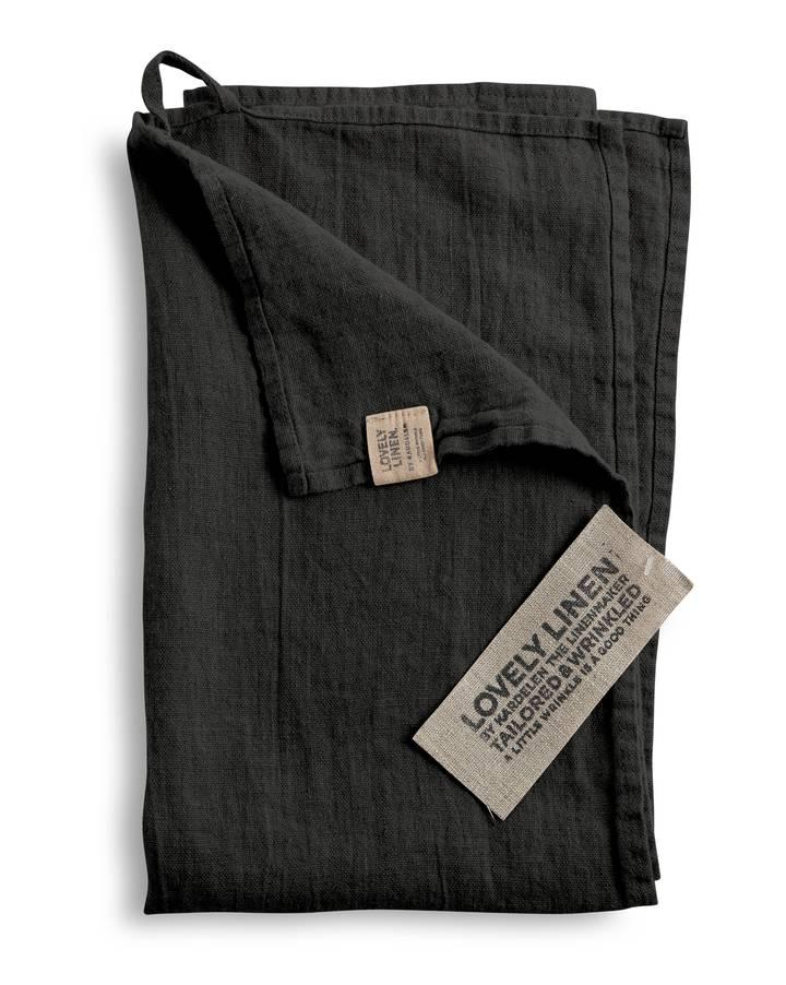 Lovely Linen Geschirrtuch Dark Grey